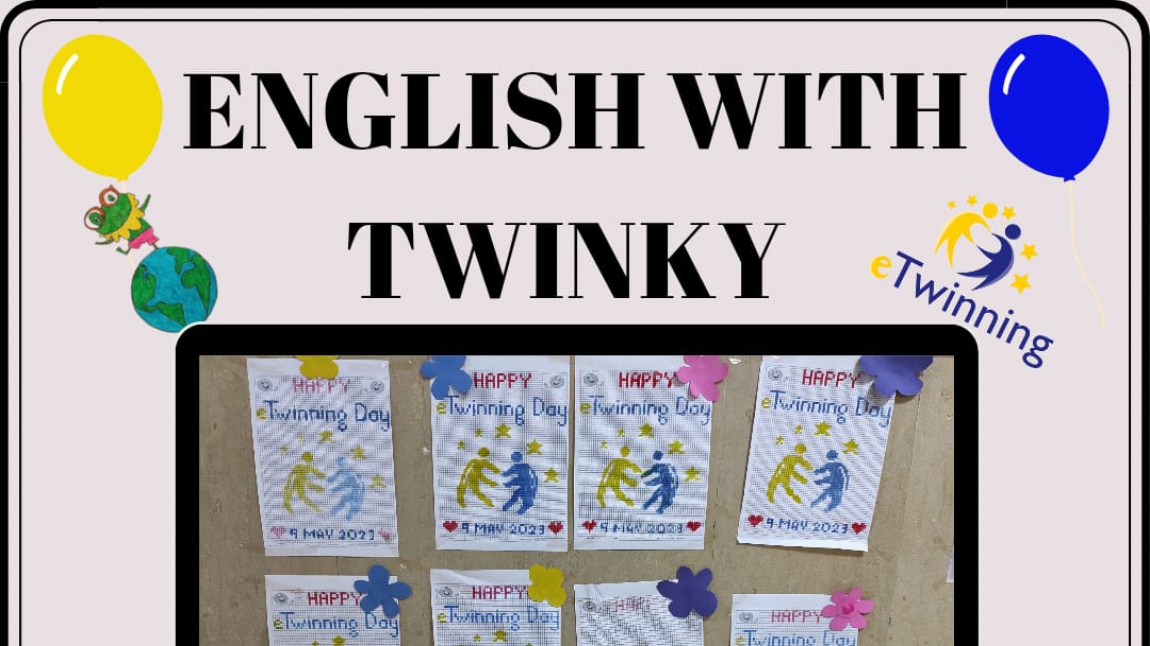 We joined the presentation of our project by our founder Nida Polat on eTwinning Day webinar and we prepared a bulletin board about e-Twinning Day.  